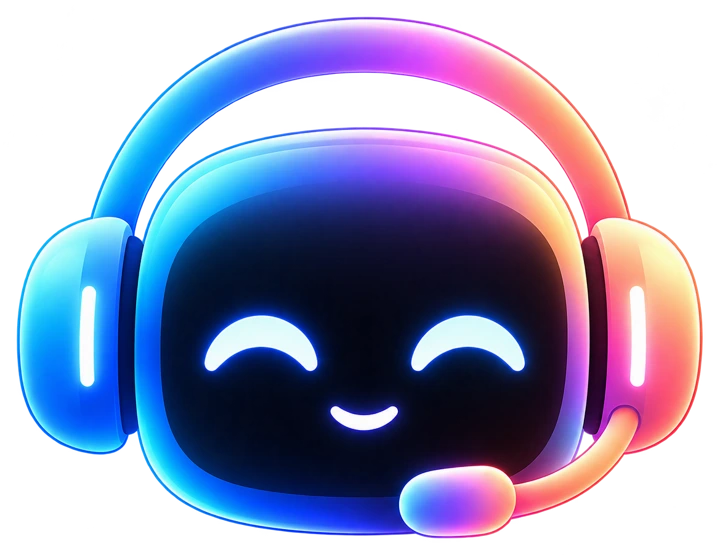 DeskPerson headset mascot